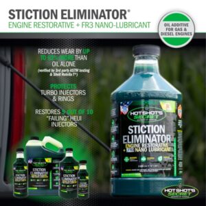 Hot Shot's Secret® STICTION ELIMINATOR® Engine Oil Additive